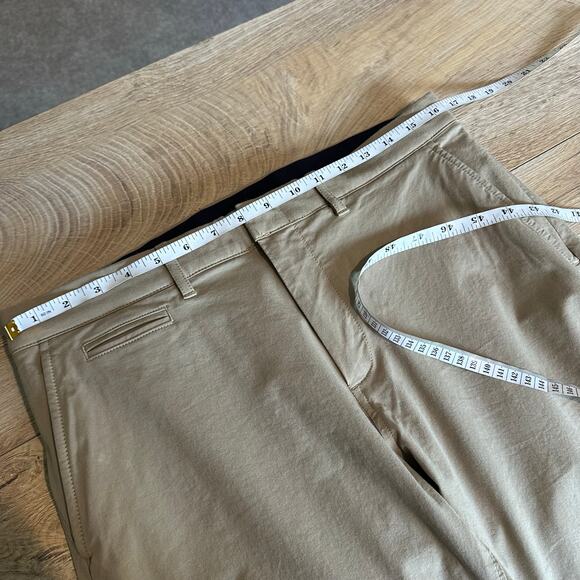 J. Crew 484 Slim-Fit Tech Pant for Men Khaki 32x32 AW005 - Picture 10 of 11